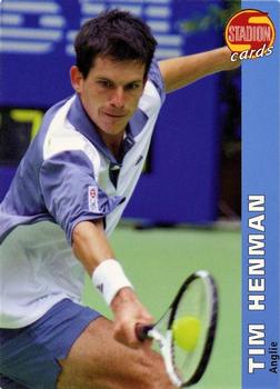 2001 Stadion World Stars #175 Tim Henman Front