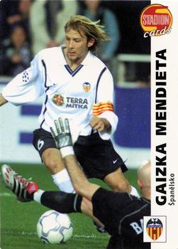 2001 Stadion World Stars #189 Gaizka Mendieta Zabala Front