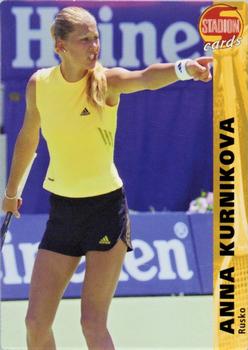 2001 Stadion World Stars #314 Anna Kurnikova Front