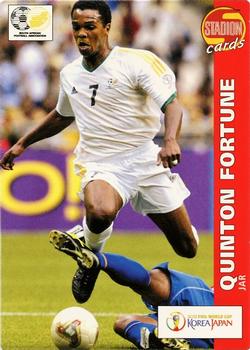 2002 Stadion World Stars #417 Quinton Fortune Front