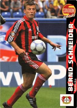 2002 Stadion World Stars #505 Bernd Schneider Front