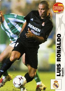 2002 Stadion World Stars #507 Luis Ronaldo Front