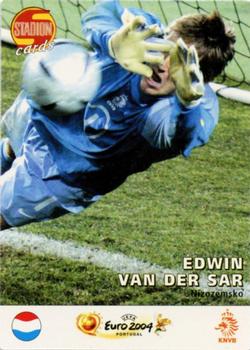 2005 Stadion World Stars #718 Edwin van der Sar Front