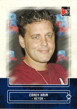 2011 In The Game Canadiana - Sapphire #15 Corey Haim Front