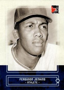 2011 In The Game Canadiana - Sapphire #27 Fergie Jenkins Front