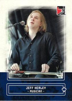 2011 In The Game Canadiana - Sapphire #43 Jeff Healey Front