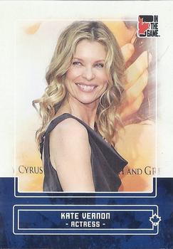 2011 In The Game Canadiana - Sapphire #52 Kate Vernon Front