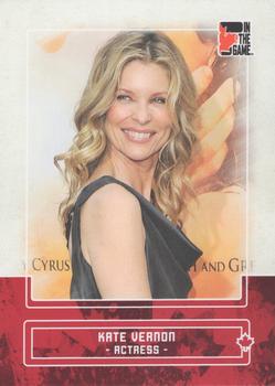 2011 In The Game Canadiana - Ruby #52 Kate Vernon Front