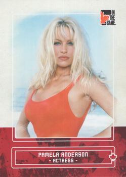 2011 In The Game Canadiana - Ruby #70 Pamela Anderson Front