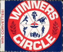 1968 American Oil Winner's Circle #NNO Bob Richards Back