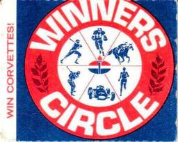 1968 American Oil Winner's Circle #NNO Gale Sayers Back