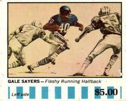 1968 American Oil Winner's Circle #NNO Gale Sayers Front