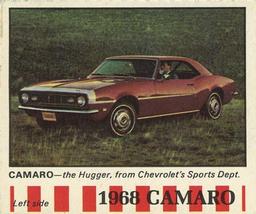 1968 American Oil Winner's Circle #NNO 1968 Chevrolet Camaro Front