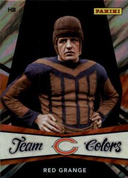 2013 Panini National Sports Collectors Convention - Team Colors Lava Flow #3 Red Grange Front