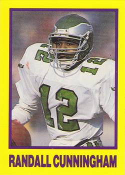 1990-91 St☆r (unlicensed) #NNO Randall Cunningham Front