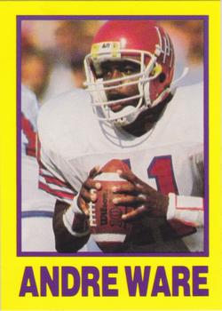1990-91 St☆r (unlicensed) #NNO Andre Ware Front
