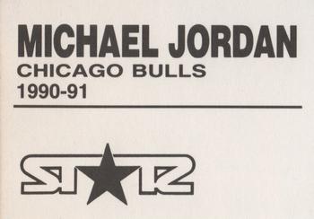 1990-91 St☆r (unlicensed) #NNO Michael Jordan Back