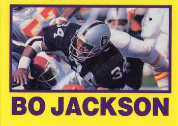 1990-91 St☆r (unlicensed) #NNO Bo Jackson Front