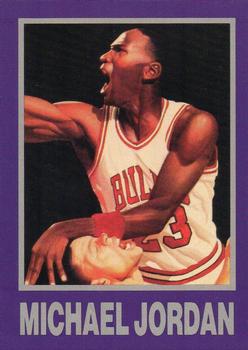 1990-91 St☆r (unlicensed) #NNO Michael Jordan Front