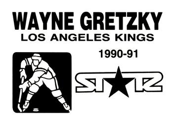 1990-91 St☆r (unlicensed) #NNO Wayne Gretzky Back