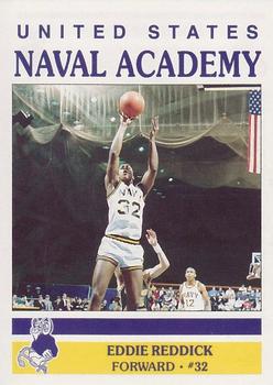 1990 United States Naval Academy #NNO Eddie Reddick Front