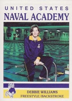 1990 United States Naval Academy #NNO Debbie Williams Front