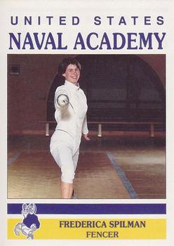 1990 United States Naval Academy #NNO Frederica Spilman Front