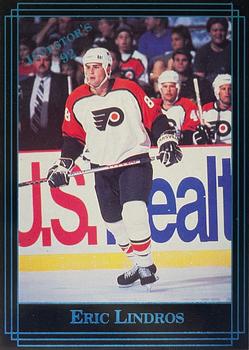 1992 Investor's Journal - Colors Foil #104 Eric Lindros Front
