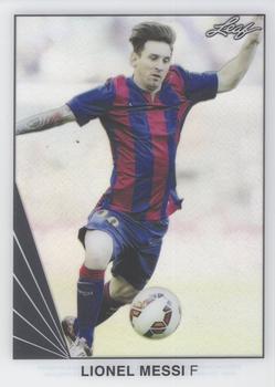 2016 Leaf Clear #17 Lionel Messi Front
