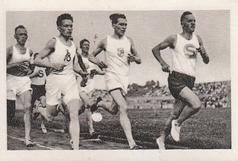 1932 Bulgaria Sport Photos #58 Oskar Behnke / Albert Kilp / Otto Petri / Erich Kraft / Rolf Holthuis [Meister über 10.000 m] Front