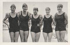1932 Bulgaria Sport Photos #173 Jonas / Margret Borgs / Karoline Söhnchen / Hermann / Kaslowski [Wassernixen] Front