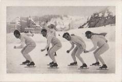 1932 Bulgaria Sport Photos #194 Valentine Bialas / Eddie Murphy / Irving Jaffee / John Farrell [Amerikanische Eisschnellläufer] Front