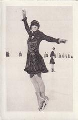 1932 Bulgaria Sport Photos #195 Sonja Henie [Weltmeisterin Sonja Henie] Front