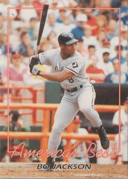 1993 America's Best National Convention Prototypes (unlicensed) #NNO Bo Jackson Front