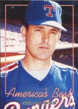 1993 America's Best National Convention Prototypes (unlicensed) #NNO Nolan Ryan Front