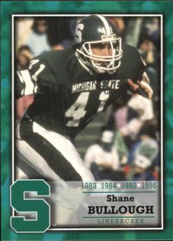 2003 TK Legacy Michigan State Spartans #F7 Shane Bullough Front