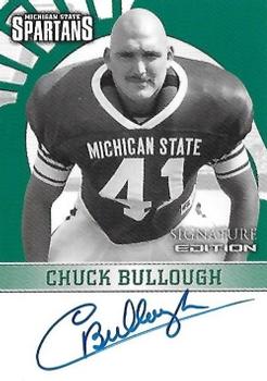2003 TK Legacy Michigan State Spartans - Autographs #S8 Chuck Bullough Front
