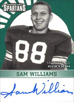 2003 TK Legacy Michigan State Spartans - Autographs #S16 Sam Williams Front
