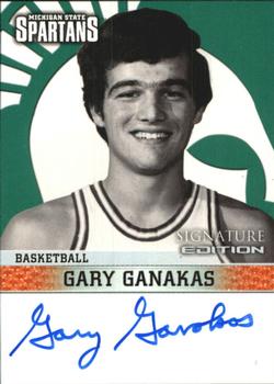 2003 TK Legacy Michigan State Spartans - Autographs #SB4 Gary Ganakas Front
