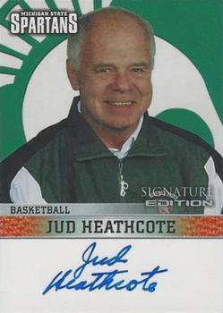 2003 TK Legacy Michigan State Spartans - Autographs #SB5 Jud Heathcote Front