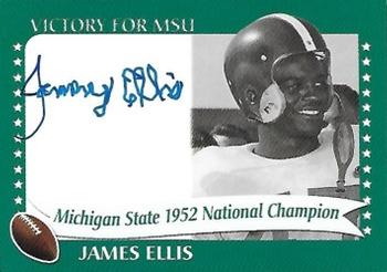 2003 TK Legacy Michigan State Spartans - National Champions Autographs #1952E James Ellis Front