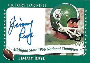 2003 TK Legacy Michigan State Spartans - National Champions Autographs #1966B Jimmy Raye Front