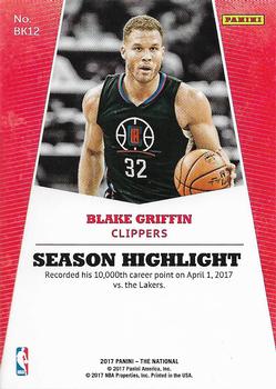 2017 Panini National Convention #BK12 Blake Griffin Back