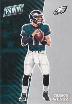 2017 Panini National Convention #FB18 Carson Wentz Front