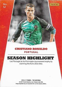 2017 Panini National Convention #S2 Cristiano Ronaldo Back