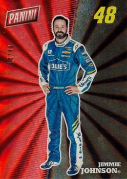 2017 Panini National Convention - Rainbow Spokes #R4 Jimmie Johnson Front