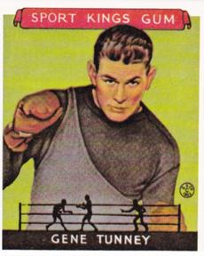 1986 1933 Sport Kings Reprint #18 Gene Tunney Front