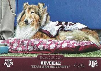 2015 Panini Texas A&M Aggies - Gold #1 Reveille Front