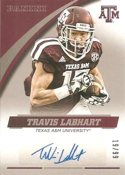2015 Panini Texas A&M Aggies - Signatures Silver #TL-A&M Travis Labhart Front
