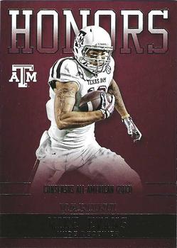 2015 Panini Texas A&M Aggies - Honors #ME-A&M Mike Evans Front